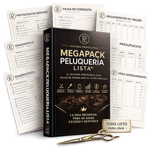 MegaPack Peluquería Lista + Kit de Implementación