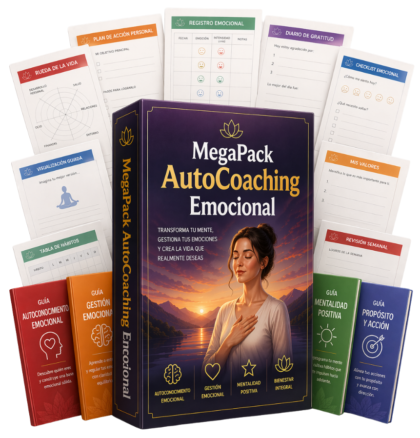 MegaPack Auto-Coaching Emocional + Sistema Coaching Listo