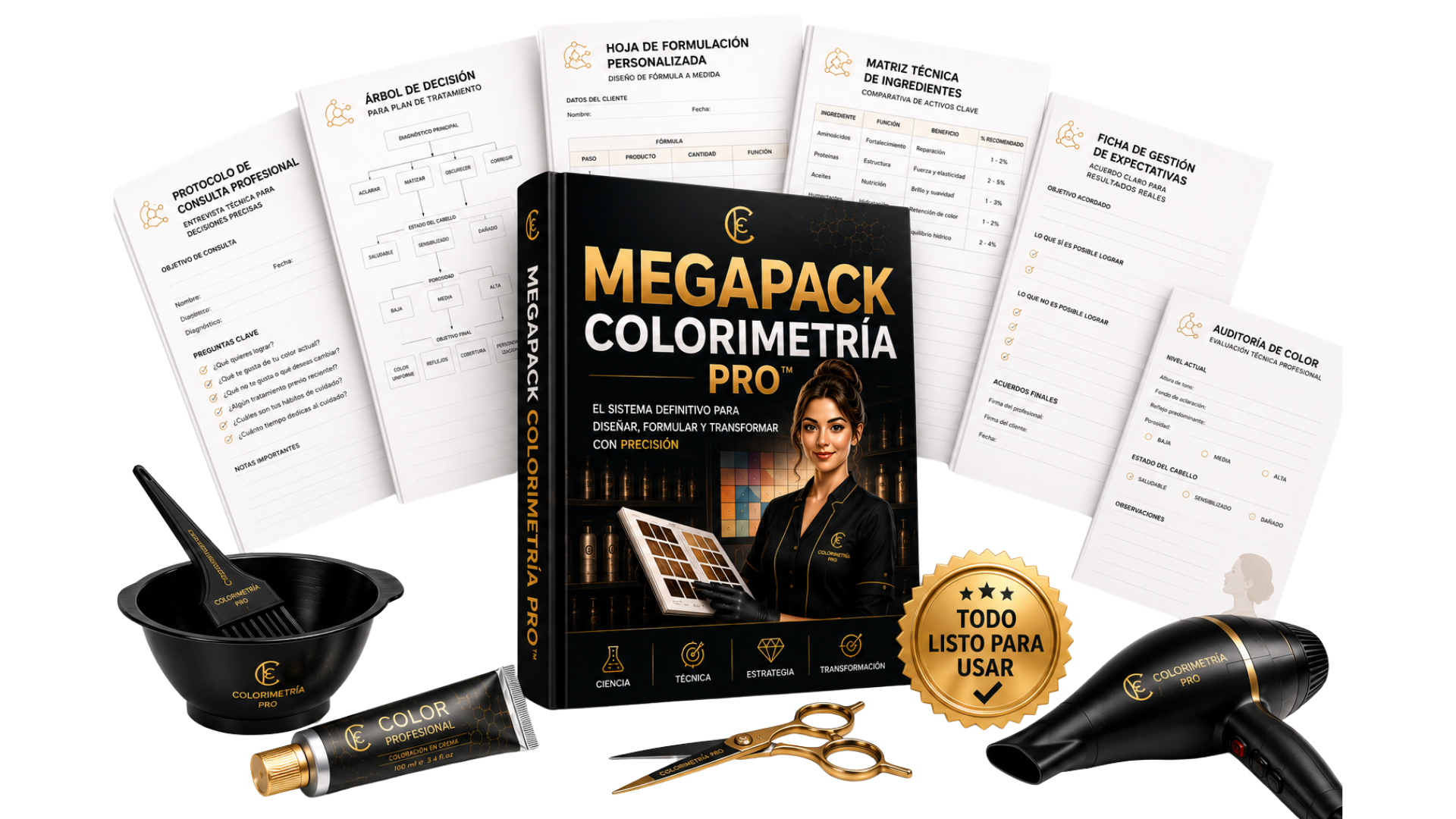 MegaPack Colorimetría Pro